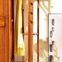 漢唐宮匠金絲柚木衣帽架YJ-1801#