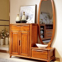 漢唐宮匠金絲柚木門廳柜MT-1801#