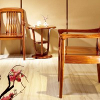 漢唐宮匠金絲柚木休閑椅XY-1801#