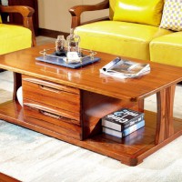 漢唐宮匠金絲柚木長(zhǎng)茶幾CJ-1802#