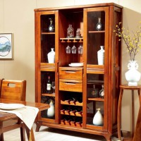 漢唐宮匠金絲柚木酒柜JG-1802#