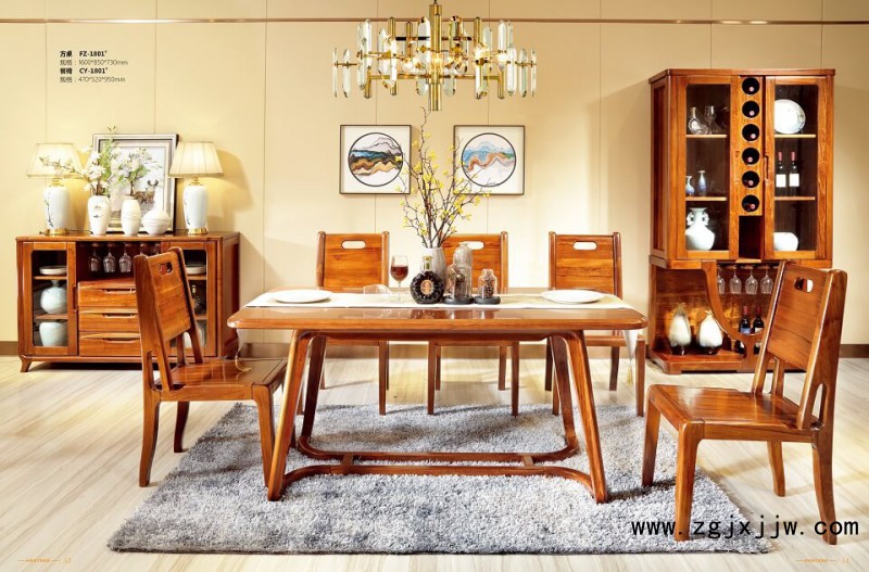 漢唐宮匠北歐金絲柚木家具招商加盟3