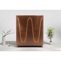 匯明創家優森格調系列四門衣柜Y439