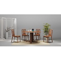 匯明創家優森格調系列圓餐臺Z339餐椅A8A1