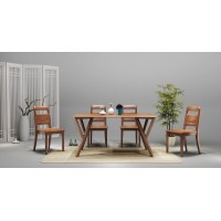 匯明創家優森格調系列長餐臺Z055餐椅A899