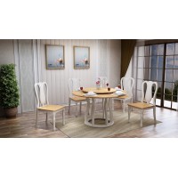 匯明創家莉爾索菲系列圓餐臺Z340餐椅A8A3