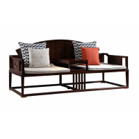 大家新中式羅漢床WY-06A、茶水柜WY-06B