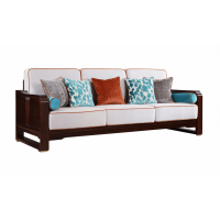大家新中式三人位沙發WSF-005