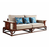 大家新中式三位沙發WSF-002