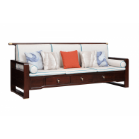 大家新中式三位沙發WSF-006