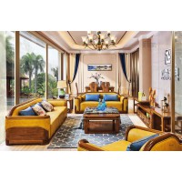 佐霖家具金絲柚木客廳系列01