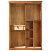 康龍美藝6612#二門推拉衣柜內部結構