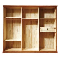 康龍美藝六門衣柜內部結構