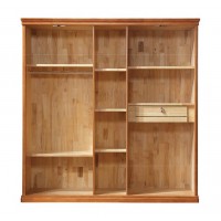 康龍美藝五門衣柜內部機構