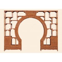 泰涌天潤雙圓門博古架