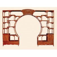 泰涌天潤單圓門博古架