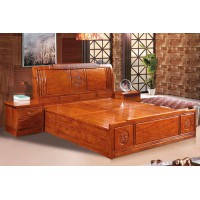 林岳紅木團圓大床