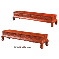 林岳紅木電視柜（四抽）