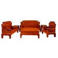 贛藝紅木沙發(fā)財源滾滾(123六件套)SF-06