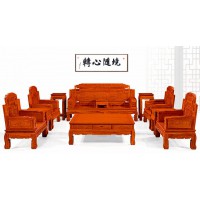 贛藝紅木沙發(fā)錦上添花(十一件套)SF-05