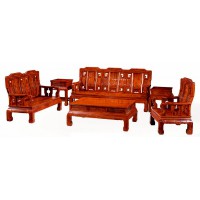 贛藝紅木沙發(fā)榮華富貴(123六件套)SF-08