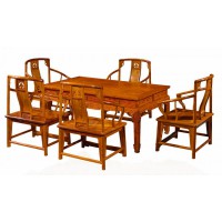 贛藝紅木拐子龍紋茶臺(tái)CT-01