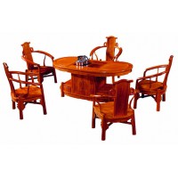 贛藝紅木新款腰形茶臺(tái)CT-02