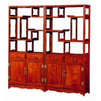 贛藝紅木書柜博古架G-10