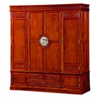 贛藝紅木四門衣柜G-06