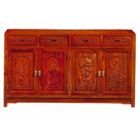 贛藝紅木餐邊桌C-09