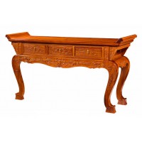 贛藝紅木三抽大供臺Z-02