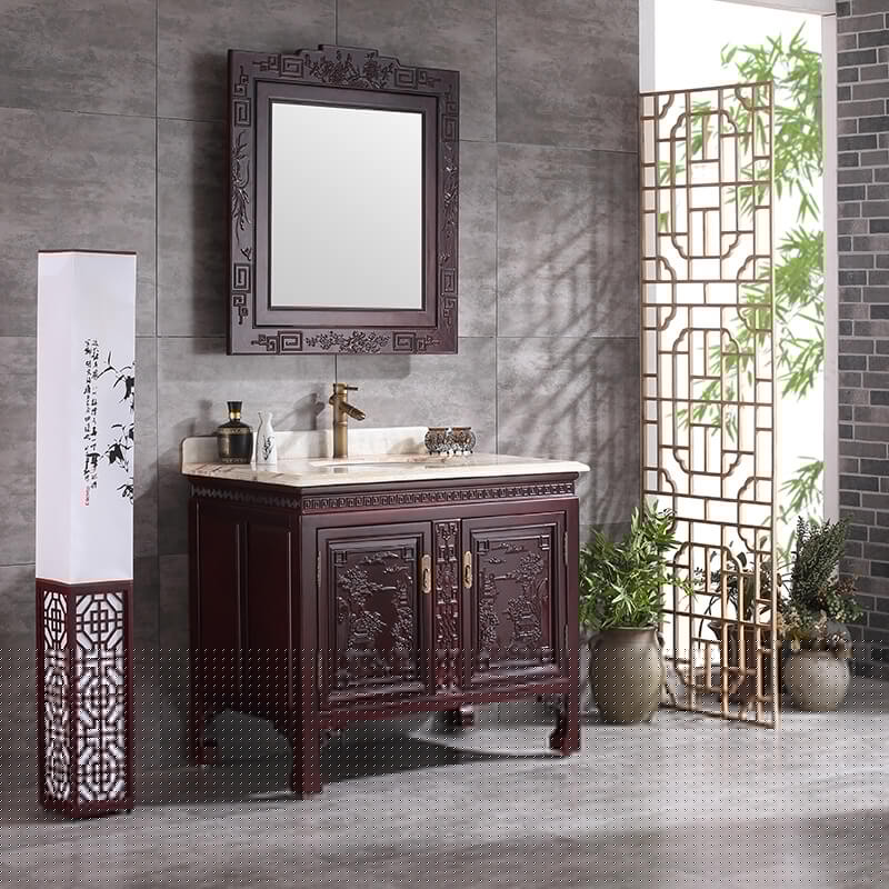 昱特衛浴中式浴室柜6047