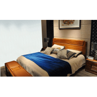 可可木語金絲檀木系列床：H901#