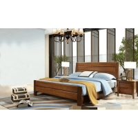 可可木語金絲檀木系列床：H902#