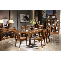 春晨家具胡桃木餐廳系列03