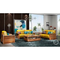 春晨家具胡桃木客廳系列02