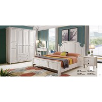 康龍美藝橡木壓紋臥室套房家具03