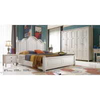 康龍美藝橡木壓紋臥室套房家具06