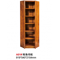 天倫雅樂胡桃木A01#轉(zhuǎn)角書柜