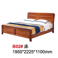 天倫雅樂胡桃木B02#床