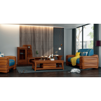 金奧藍家具德式胡桃木客廳系列01