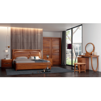 金奧藍家具德式胡桃木臥室系列02