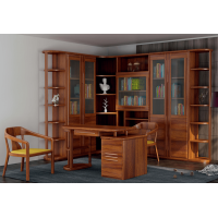 金奧藍家具德式胡桃木書房系列01