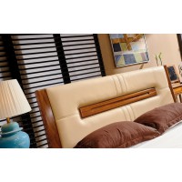 誰最美新德式金絲檀木大床8105#