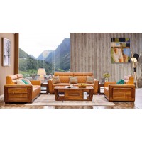 誰最美新德式金絲檀木沙發(fā)（1+2+3）8305#