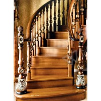 興達實木樓梯XD-008