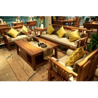 詩意東方新中式沙發、茶幾