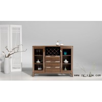 匯明創(chuàng)家藝致胡桃系列餐邊柜G426