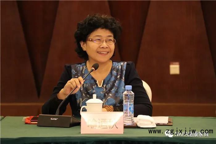 木材節約發展中心、國家木材與木制品性能質量監督檢驗中心副主任喻迺秋