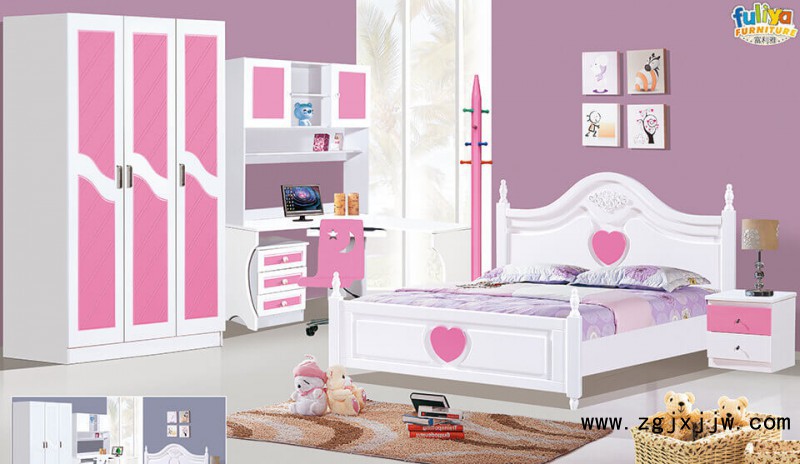 富利雅青少年小美韓式套房868#啞光(粉紅、純白)